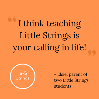 Little Strings™ - Group Class for Summer 2025 - 6 Sessions