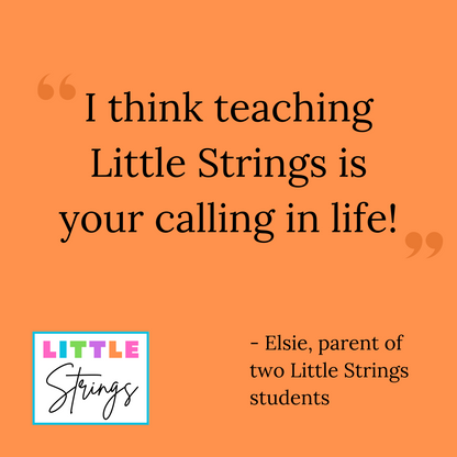 Little Strings - Group Class for Spring 2025 - 8 Sessions